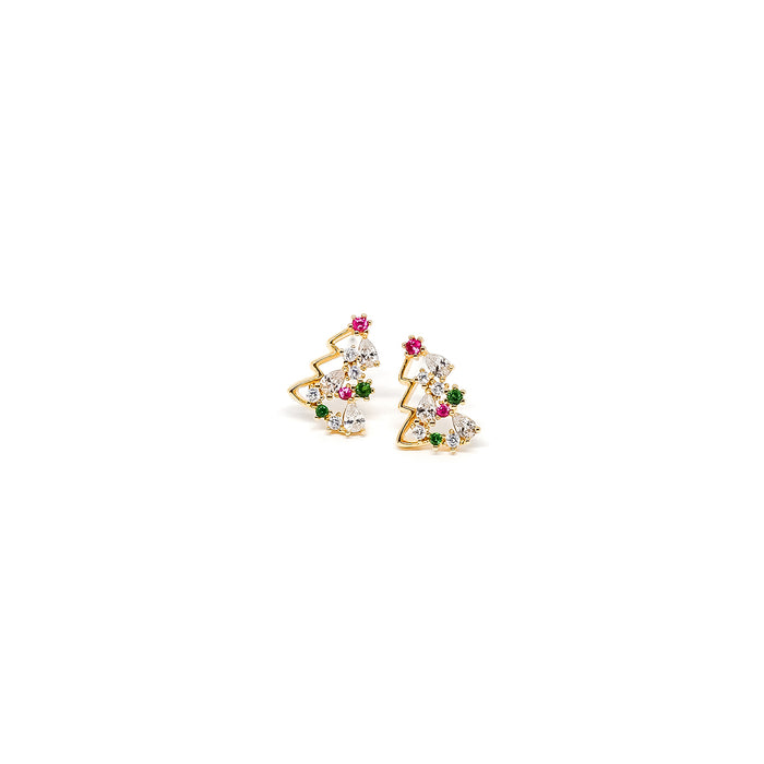 Magic Christmas Tree Earrings