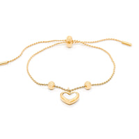 Golden Heart Bracelet