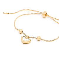 Golden Heart Bracelet