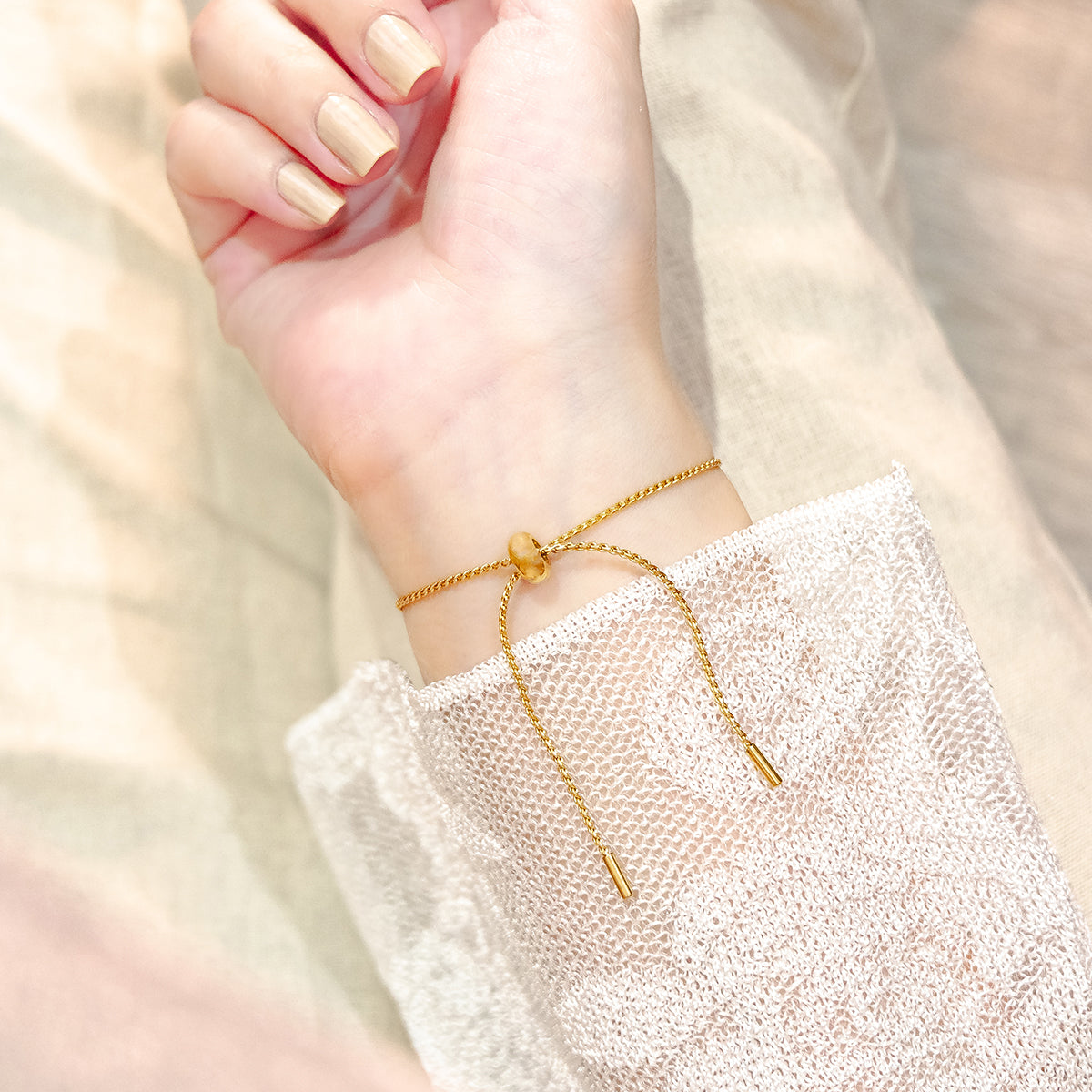 Golden Heart Bracelet