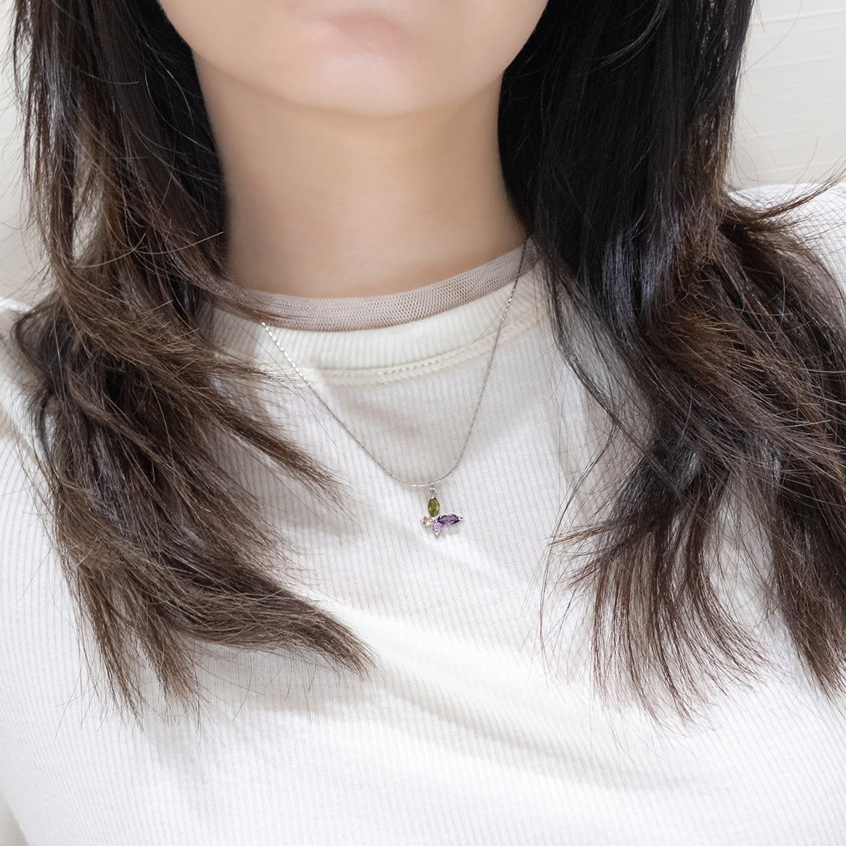 Rainbow Kisses Necklace