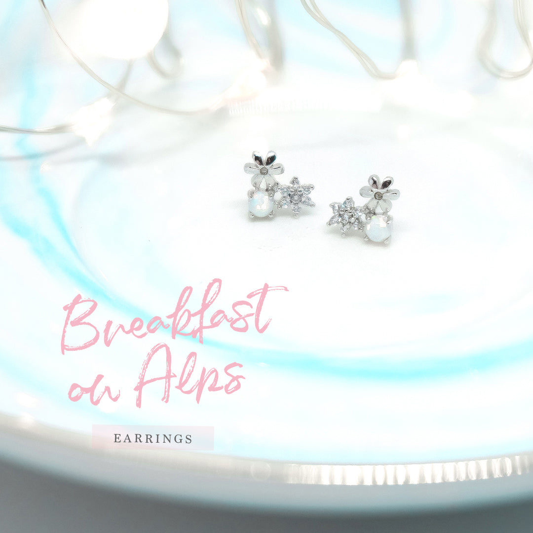 Breakfast on Alps Earrings