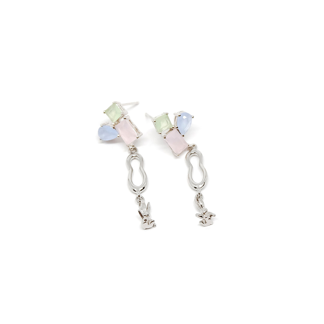 Floating Bunny Earrings