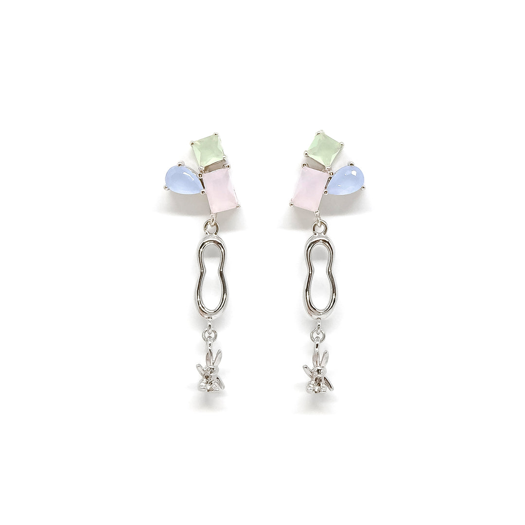 Floating Bunny Earrings