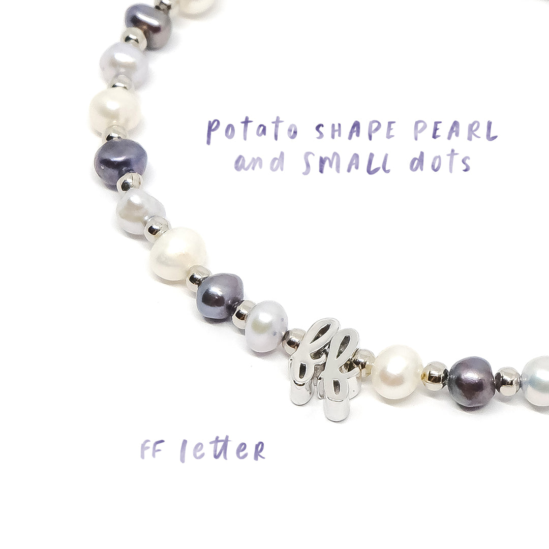 Perfectly Imperfect Bracelet : Pearl