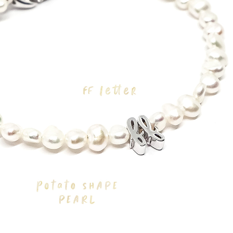 Perfectly Imperfect Bracelet : Pearl