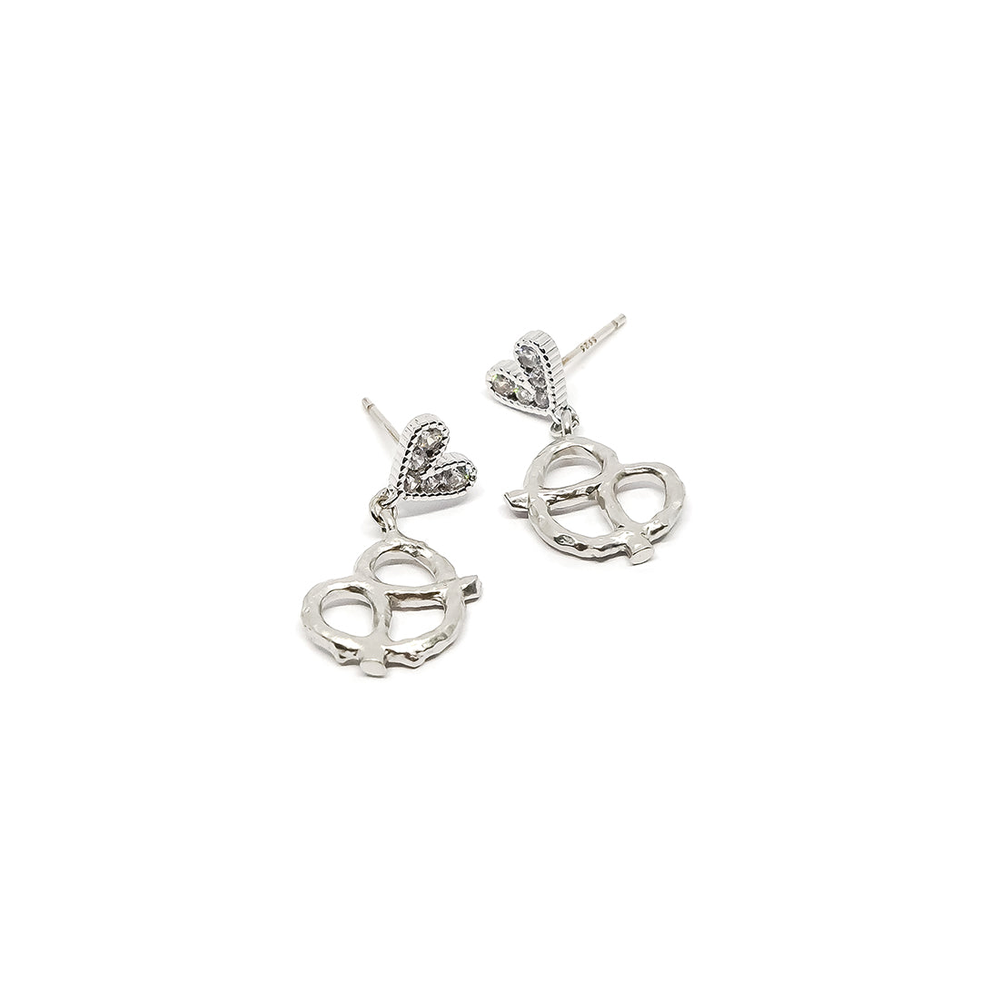 Pretty Pretzel Earrings