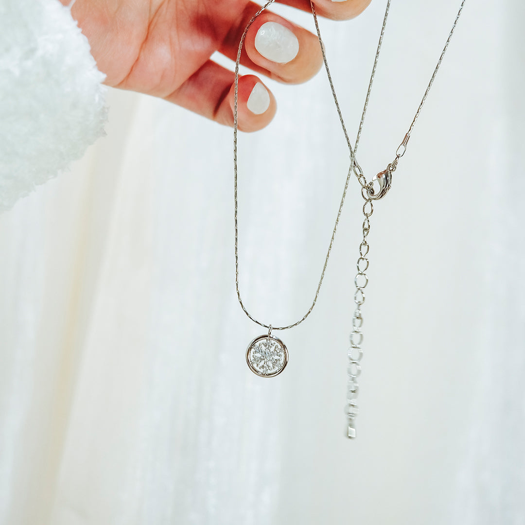 Winter Snow Necklace